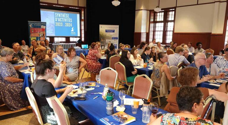 Une assemblée générale annuelle 2024 sous le thème « Du cœur aux d’idées, faire émerger le sens ! ».